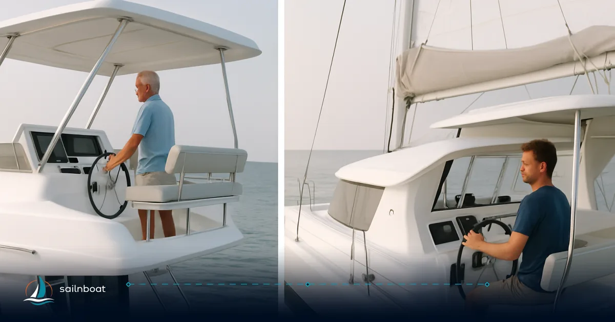 Flybridge vs Aft Helm: Choosing the Best Steering Position