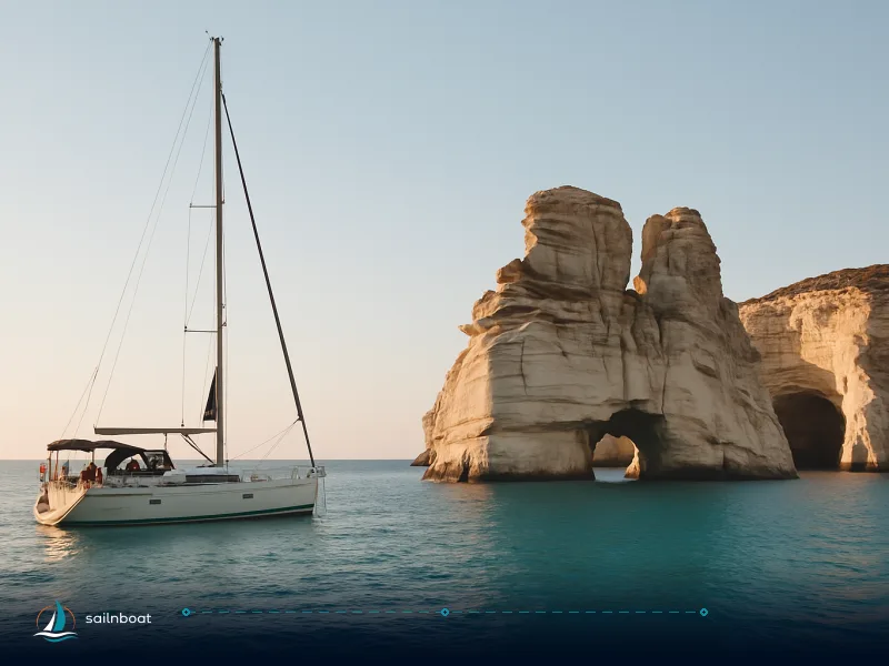 Milos Sailing Itinerary: A Week of Kleftiko Nights & Volcanic Coves