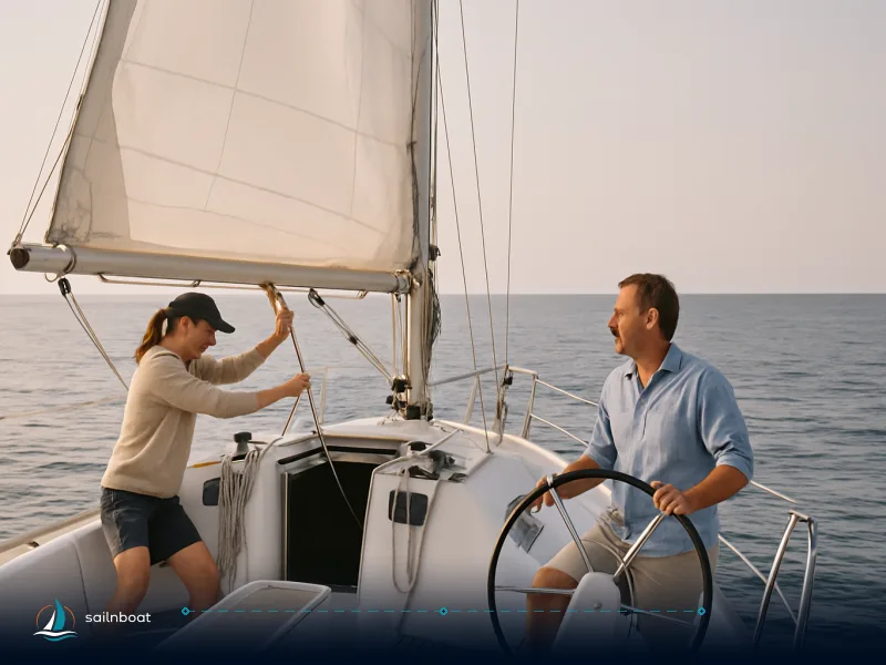 Short-Handed Sailing on a Charter: Techniques for Two-Person Crews