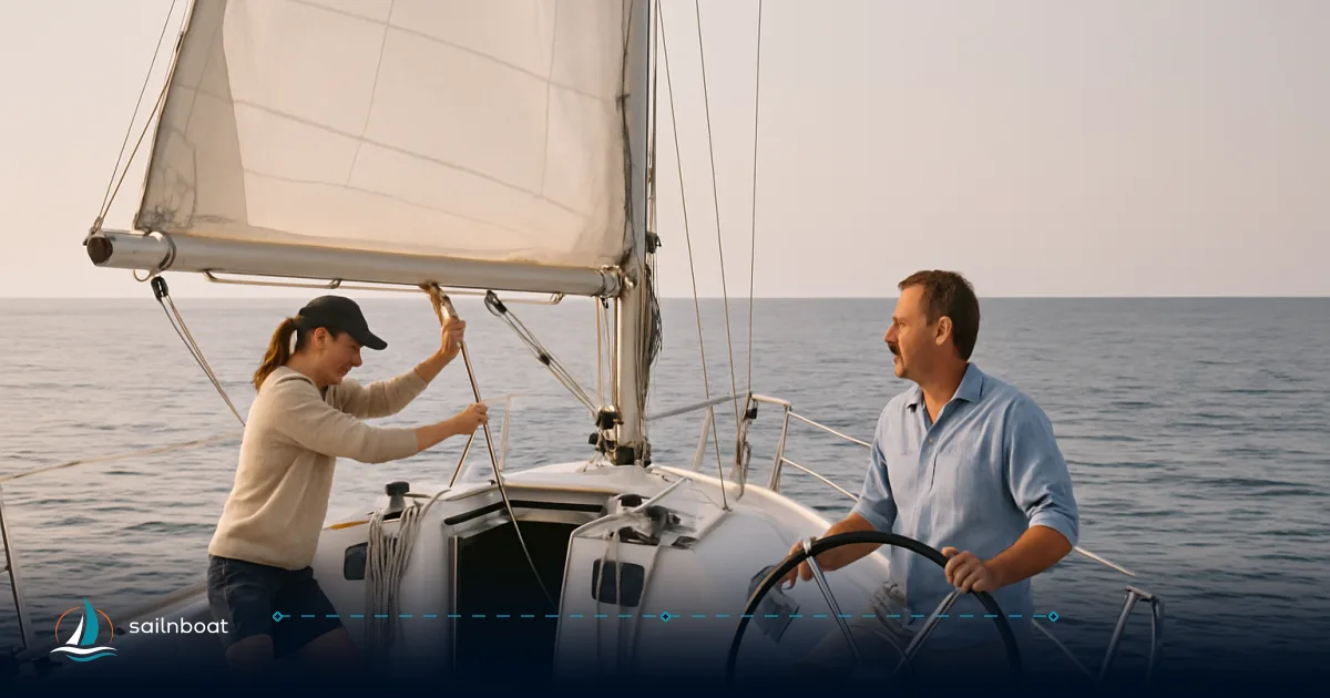 Short-Handed Sailing on a Charter: Techniques for Two-Person Crews