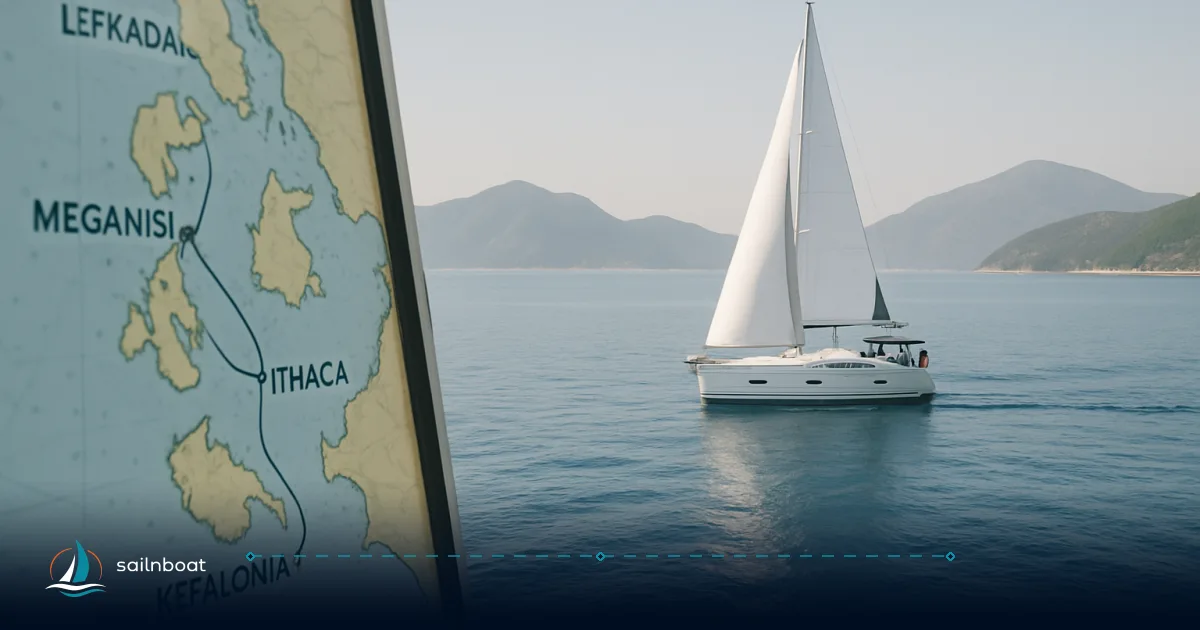 7-Day Ionian Islands Sailing Route from Lefkada