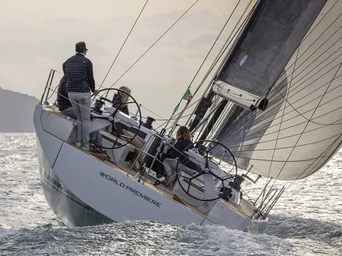 Grand Soleil 44 sailing