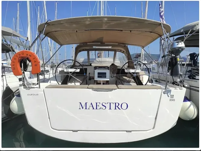 Maestro ( The boat is located in the Port of Sivota, Lefkada )
